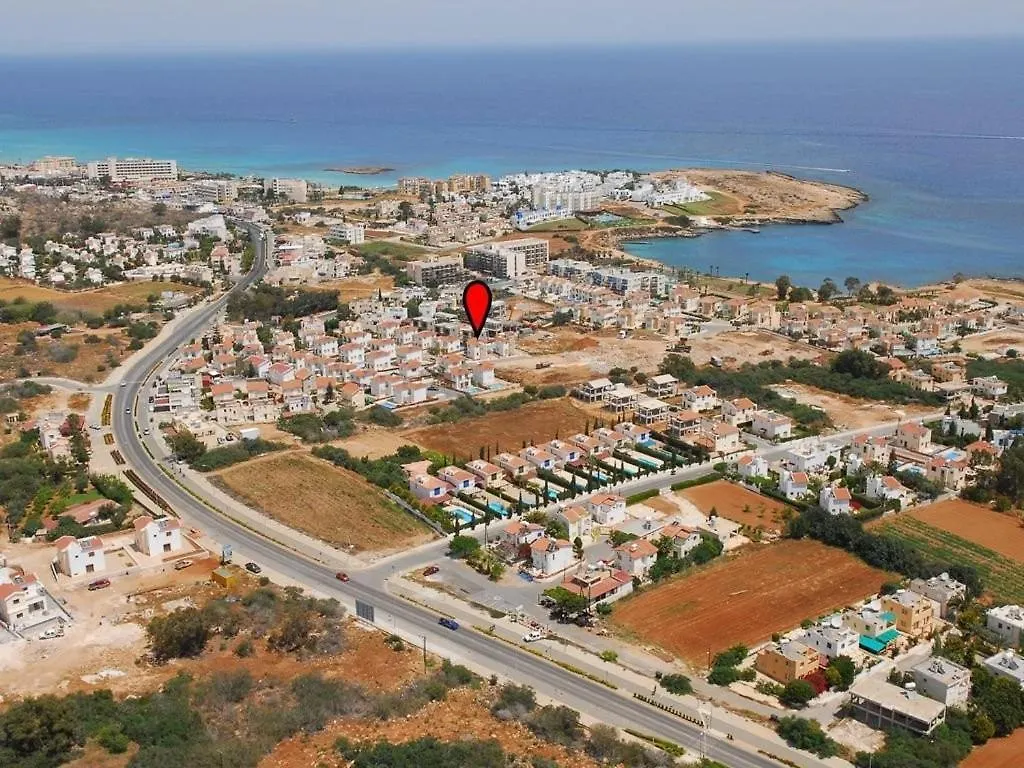 Villa Mesogi, Modern 3Bdr Protaras Villa, Close To Fig Tree Bay Beach 0*,